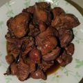 hanamomo25's cooksnap of when they made 【プリプリとろとろ】鶏肝の甘辛煮.