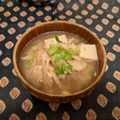 龍青空ママ's cooksnap of when they made 舞茸・豆腐・油揚げの味噌汁～♪.