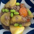 にこふわわ's cooksnap of when they made じゃがいもと豚ひき肉のそぼろあんかけ煮.