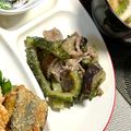 にきけん's cooksnap of when they made 元気もりもり(^^)ゴーヤの味噌煮.