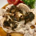 りんごももか's cooksnap of when they made ゆで鶏で作る★柔らか鶏むね肉のよだれ鶏。.