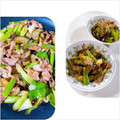 みぽぽ37's cooksnap of when they made ナスとネギと豚肉の炒め物.