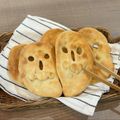 たべものにっき　tabemono's cooksnap of when they made ふんわりフォカッチャ.