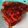 サボテンベリー★'s cooksnap of when they made 簡単焼くだけ♪ピリ辛☆マグロステーキ.