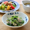 runa10's cooksnap of when they made 青菜の＊さば缶粒マス和え＊.