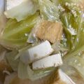 手抜きクック's cooksnap of when they made 厚揚げとキャベツのお味噌汁.