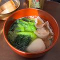 えーたこ's cooksnap of when they made 簡単お雑煮♪冷え性で胃腸の弱い方に♪.