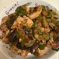 とみぃ♪'s cooksnap of when they made 茄子とピーマンと豚肉の旨とろ甘辛炒め.