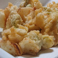 ♡arisa♡'s cooksnap of when they made ＊そら豆と新玉ねぎのかき揚げ＊.