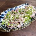 まるっか's cooksnap of when they made ﾆﾝﾆｸたっぷり～マグロのたたき♪.