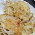 ぴょん☆12's cooksnap of when they made 嘘みたいに美味しい！もやしチーズチヂミ☆.