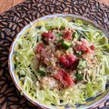 ちゃかぴまま's cooksnap of when they made 最強の納豆とオクラのねばねば炒飯.
