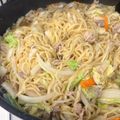 watase's cooksnap of when they made くせになる!!中華焼きそば.