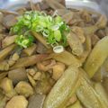 賄いのおばちゃん's cooksnap of when they made おいし～い♪鶏ごぼうこんにゃく.