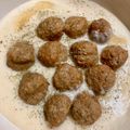 tomitomico's cooksnap of when they made ＊北欧風ミートボール＊.