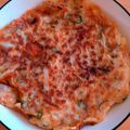 sawa＊sawa's cooksnap of when they made 超簡単♡長芋とベーコンのチーズチヂミ.