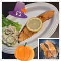 ほか弁ママ's cooksnap of when they made 鮭のムニエル ガーリック風味☆.