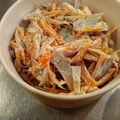 えむじえい's cooksnap of when they made 和風ごぼうサラダ（お弁当にも♫）.