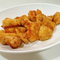 akk0san's cooksnap of when they made 揚げない鶏肉の唐揚げ★甘酢しょうゆ.