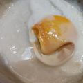 見習いPしんいち☆'s cooksnap of when they made 一人ご飯にノンオイル✿レンジで目玉焼き✿.