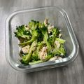 のんべぇヒロ's cooksnap of when they made ブロッコリーとサラダチキン 常備菜♪.