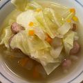 ミケネコキング's cooksnap of when they made 大根とキャベツのあっさりスープ.