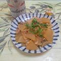 みかかめ's cooksnap of when they made 豚バラ大根と糸蒟蒻の甘辛煮.