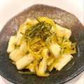 悠LOVE航's cooksnap of when they made 食感が楽しい☆長いも＆沢庵☆酢の物✨.