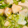さんちゃん（╹◡╹）'s cooksnap of when they made ■旨い！鶏肉とキャベツの塩にんにく炒め■.
