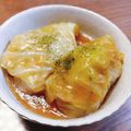 うさぎのおかし's cooksnap of when they made 母✿yoriちゃんの和風ロールキャベツ.