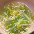 neneko's cooksnap of when they made 炒めたキャベツの♡中華スープ.
