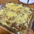 とびおくん's cooksnap of when they made 残りカレーリメイク♡焼きカレーパスタ♡.