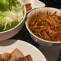fuuuuuuko's cooksnap of when they made サムギョプサルに！長ネギのパムチム風.