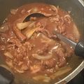 わがままきままどすえ's cooksnap of when they made 普通のお鍋で旦那が唸る★牛スジカレー★.