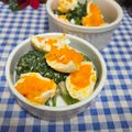 ととろ＆めい's cooksnap of when they made ブロッコリーとほうれん草の卵サラダ★.