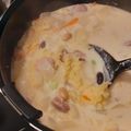 アクセル☆'s cooksnap of when they made ミックスビーンズ＆マカロニのチーズスープ.