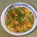 yama_miu's cooksnap of when they made 簡単☆フライパンひとつできつねカレー丼.