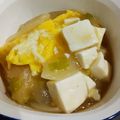 patepateco's cooksnap of when they made 玉ねぎ丸ごと煮リメイク☆卵 豆腐あんかけ.