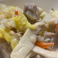 しばーちゃん's cooksnap of when they made 鶏もも肉、白菜、エリンギ炒め.