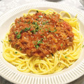 ぽむぽむまりん's cooksnap of when they made 簡単☆絶対おいしいミートソース.