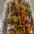 Yokchina's cooksnap of when they made 晩酌に！ ホタテの焼き鳥風串焼き！.