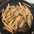 いっぺい99's cooksnap of when they made 大根の皮☆捨てずにきんぴら❀.