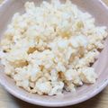 ﾋﾟﾛﾐ♡'s cooksnap of when they made 炊飯器でもちもち食感！玄米のびっくり炊き.