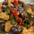 あーちゃんmama♪'s cooksnap of when they made なす＆ピーマン＆鶏むね肉で簡単中華！.