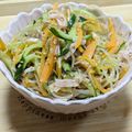 ゆけり３兄弟's cooksnap of when they made 毎日食べたい♡黒酢春雨サラダ.