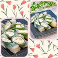 Satoco❋'s cooksnap of when they made ササミとチーズのライスペーパー揚げ.