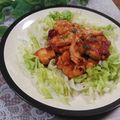 クックHG9V8Y☆'s cooksnap of when they made 鶏むね肉のコチュジャン焼き.