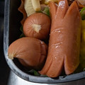 ひぃたろぉ～♪'s cooksnap of when they made お弁当に☆1本で3種！ウインナー切り方.