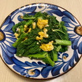 ピーナッツ子♪'s cooksnap of when they made 簡単❢ 菜の花とたまごの炒めもの.