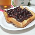 ぱふ's cooksnap of when they made はちみつバター小倉トースト.